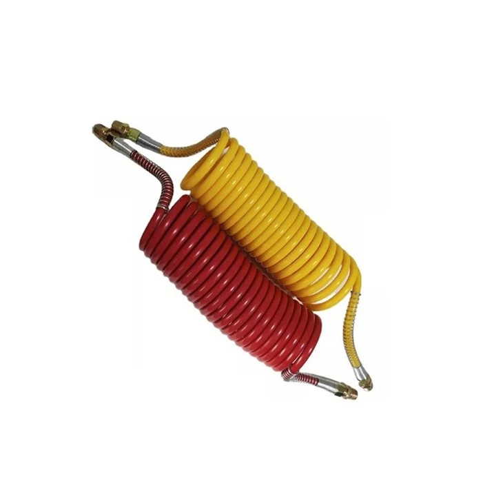 pu coil pneumatic air brake hose spiral hose-2