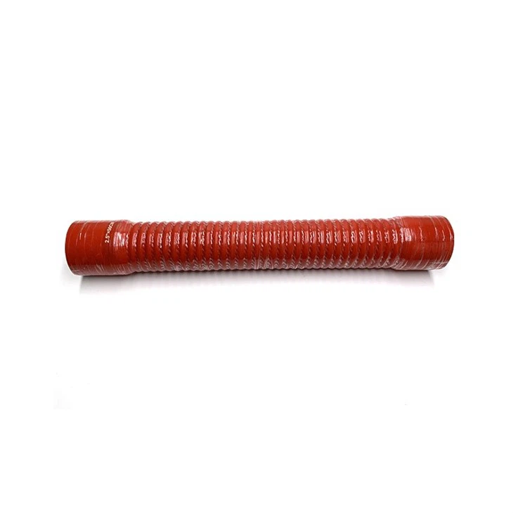 Silicone blue corrugated hose-2